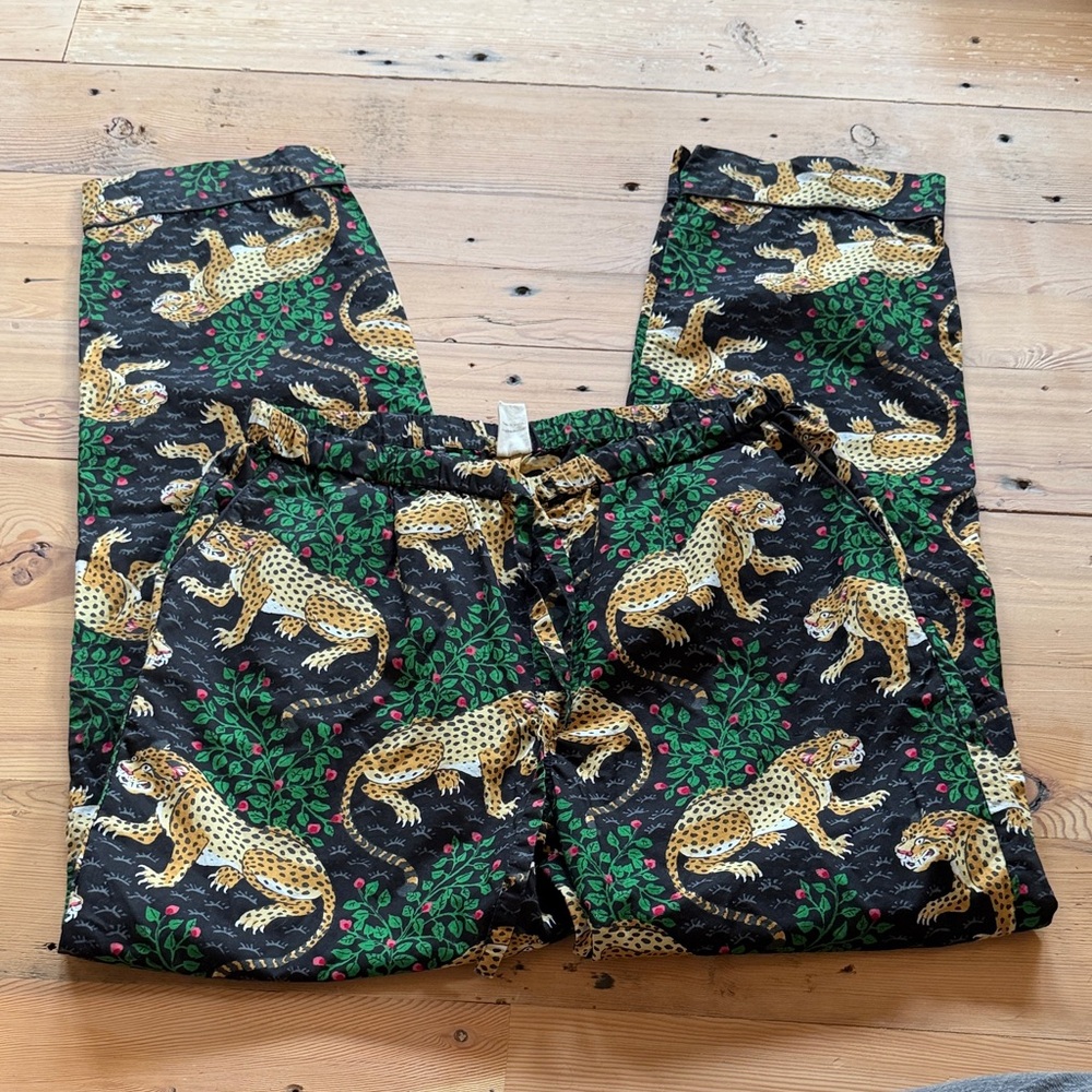 Printfresh Pajama Leopard Pants - Picture 3 of 5